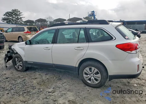 2012 Subaru Outback 2.5I z USA, uszkodzony, nr VIN 4S4BRCAC1C3206077